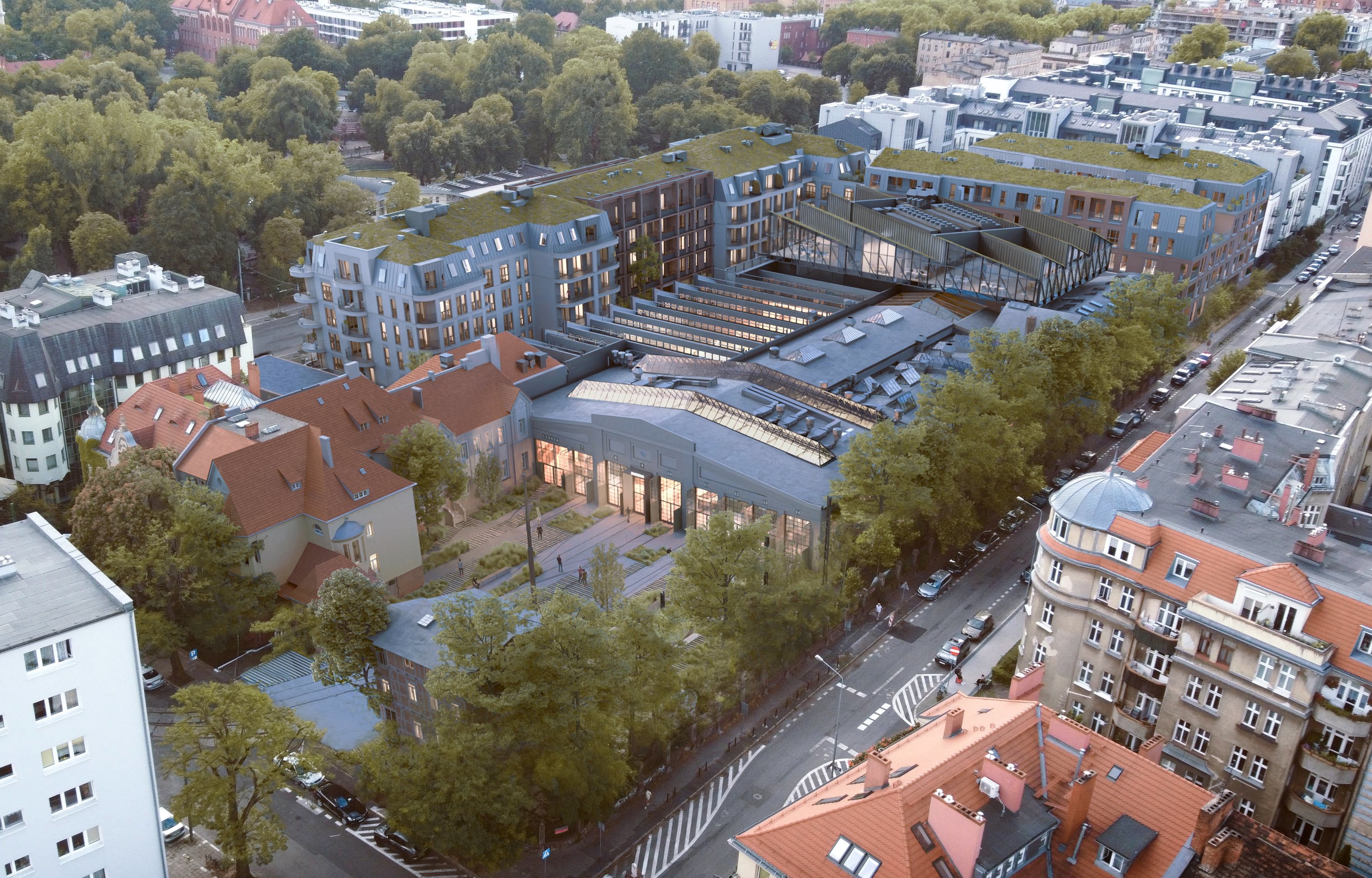 Eiffage Immobilier in Poland secures the urban regeneration of a former tram depot site in Poznań