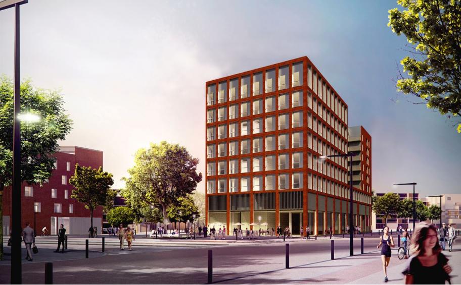 A Toulouse, Eiffage Immobilier fait émerger « Emergence », un nouveau projet mixte de 11 000m²