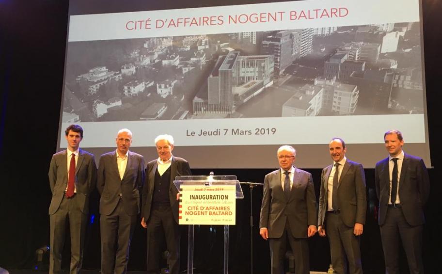 Eiffage Immobilier inaugure la Cité d’Affaires Nogent Baltard (94)
